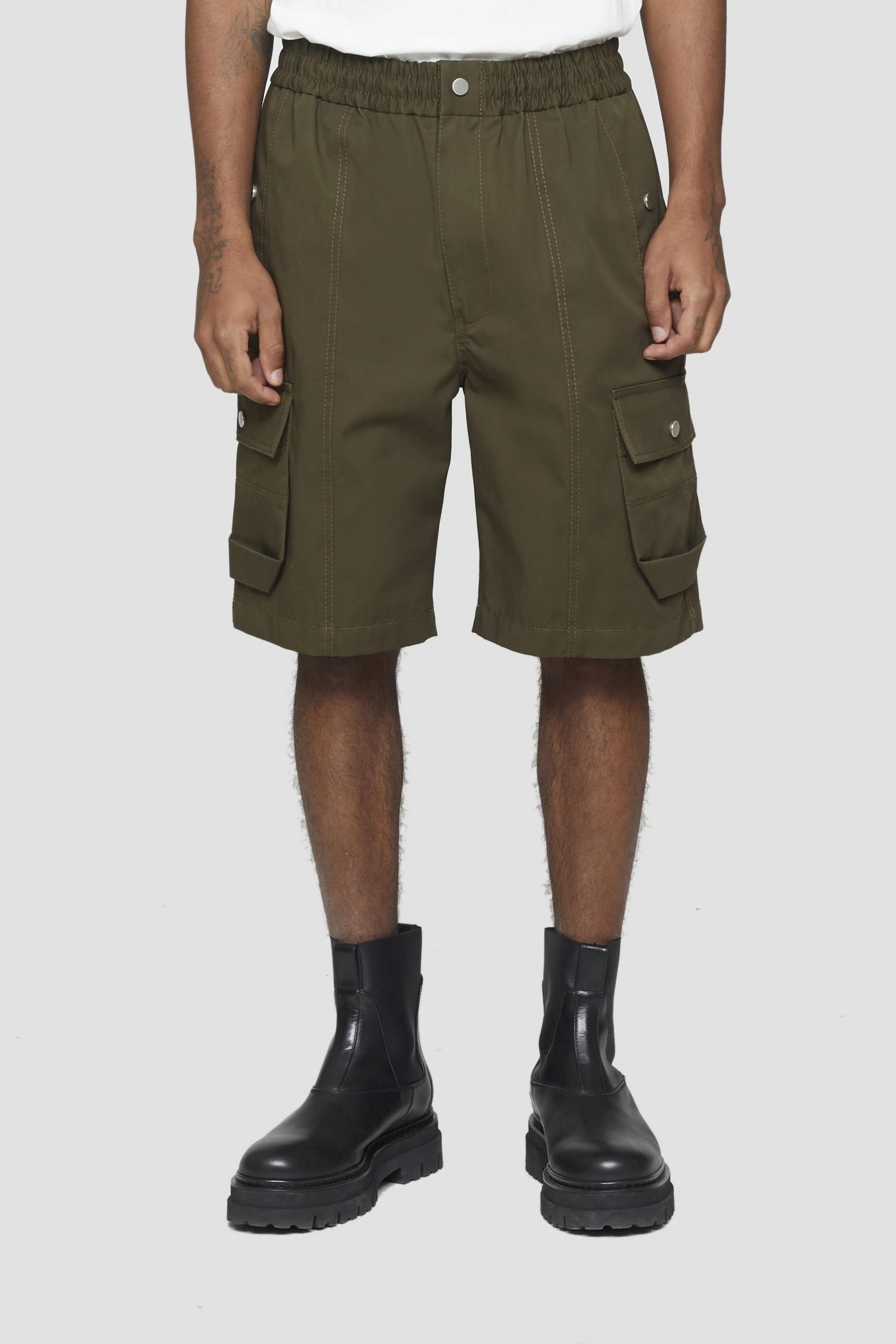 3.1 Phillip Lim Utility Cargo Shorts Olive | Mens Pants & Shorts